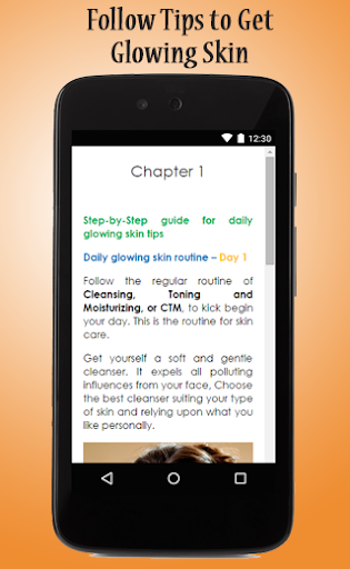 【免費生活App】Daily Glowing Skin Tips-APP點子
