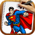 Draw Super Heroes icon