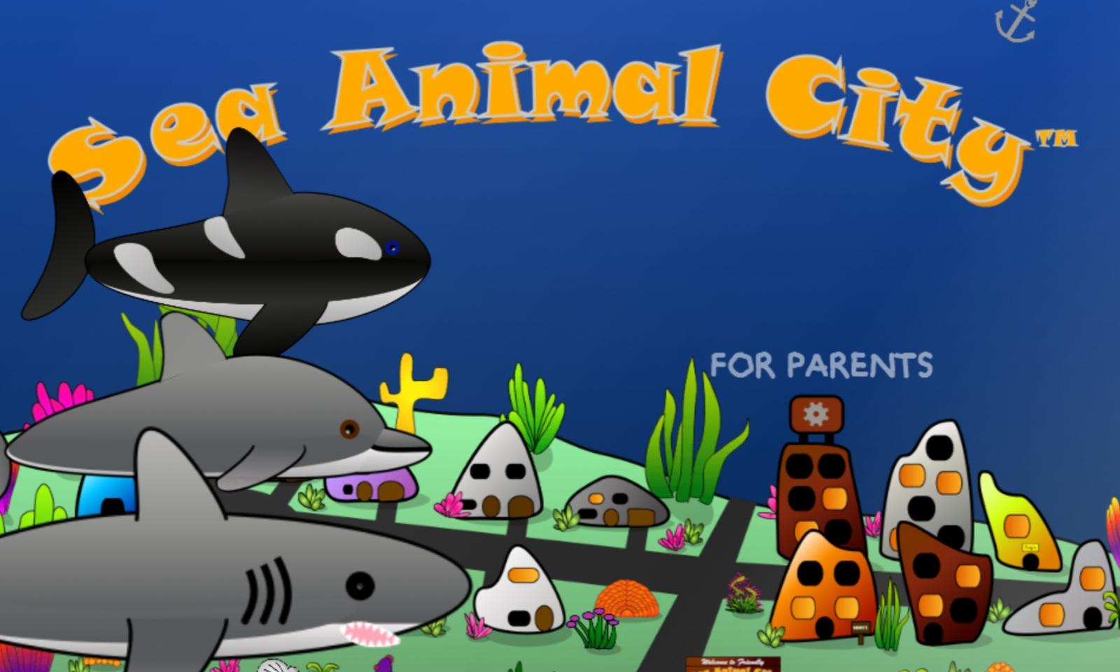 Android application Sea Animal City screenshort