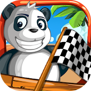 Turbo Toy Car-Panda Beach Race 1.0 Icon