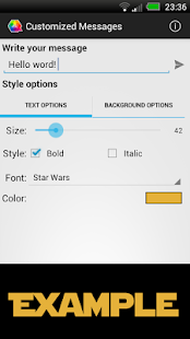 How to mod Customized Messages 3.0.3 mod apk for bluestacks