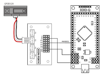 IOIO-Q IR RangeSensor poster 2