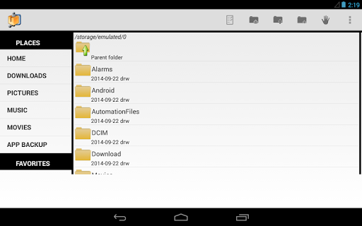 AndroZip™ FREE File Manager 4.7.4 screenshots 7
