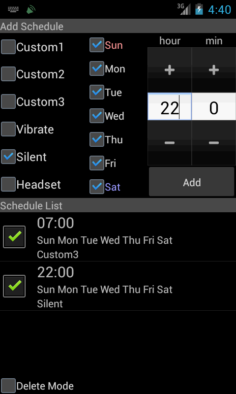 ExtraVolumeConfig(Fine-tuning) Screen 2