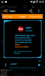 Talon Futuristic Theme Screenshots 1