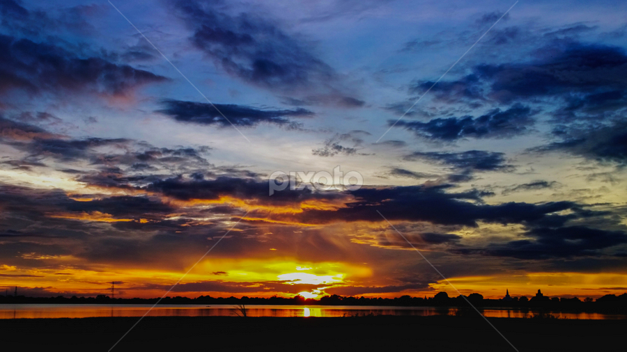  S u n D o w n  by MaSs Balasooriya - Landscapes Sunsets & Sunrises