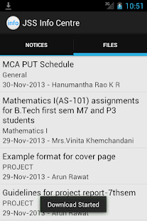 Free Download JSS Info Centre APK