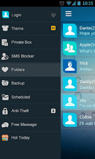 (FREE)GO SMS FLAT THEME(圖4)-速報App