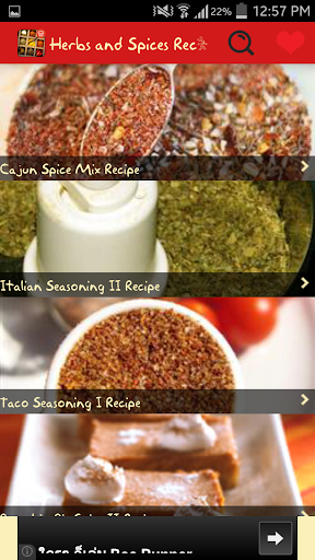 Herbs and Spices Recipes