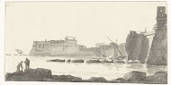 Gezicht op de haven van Monopoli