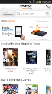 Amazon - screenshot thumbnail