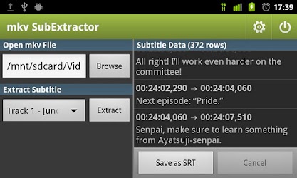 mkv SubExtractor