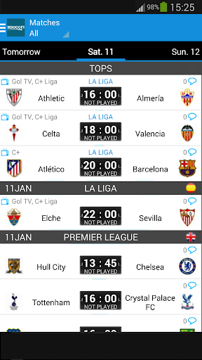 BeSoccer Live Score