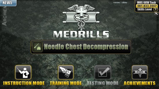 How to download Medrills: Army NCD 1.50e unlimited apk for bluestacks