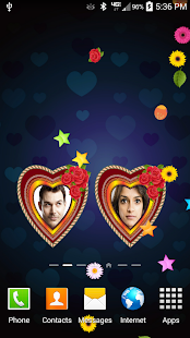 Love Couple Photo LWP Screenshots 0