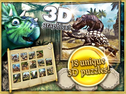 Dino hunters puzzles for kids