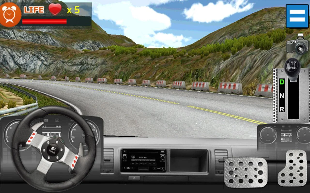 Bus Simulator colline - screenshot