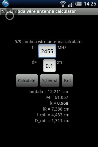 5 8 lambda antenna calculator