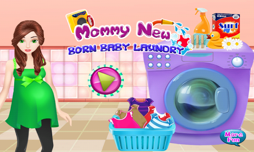 How to install Mommy Newborn Baby Laundry 10.3 unlimited apk for pc
