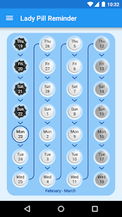 Lady Pill Reminder  ®(圖3)-速報App