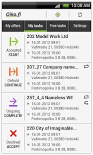 Oiko.fi Mobile Client Screenshots 0