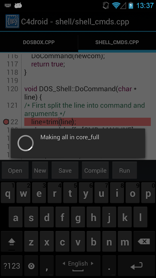 C4droid - C/C++ compiler & IDE Android APK İndir - androidliyim
