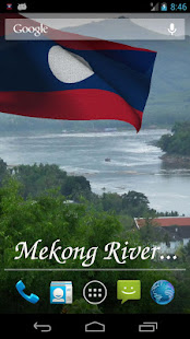 3D Laos Flag Live Wallpaper(圖2)-速報App