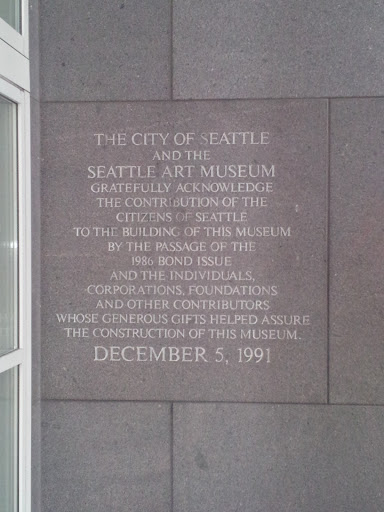 City of Seattle and Seattle Art Museum