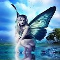 Butterfly Angel Cube Live Wall logo