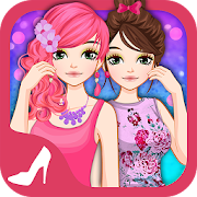Pink Girls - Princess Games  Icon