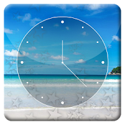 Beach HD Analog Clock LWP
