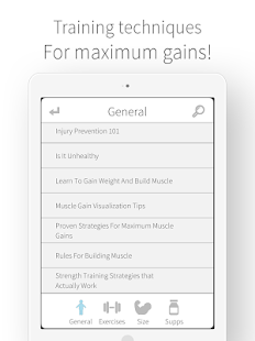 Bodybuilding & Weight Lifting Screenshots 1