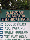 Boston Riverfront Park Sign