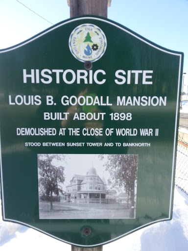 Site of Louis B Goodall Mansion