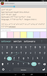 Setswana Keyboard plugin poster 1