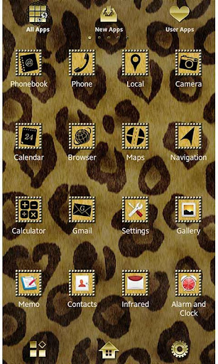 Chic Wallpaper Classic Leopard 1.1 Windows u7528 2