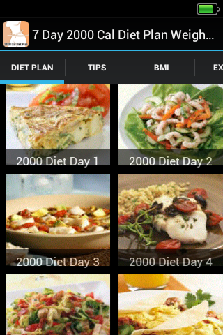 2000 A Day Diet Plan