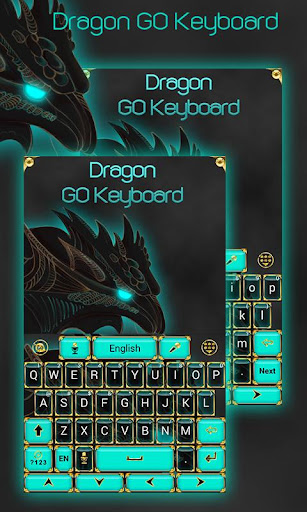 Dragon GO Keyboard Theme