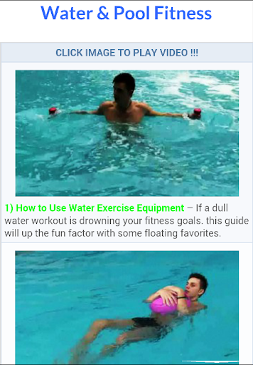 Water Pool Fitness