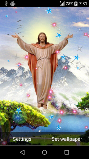 【免費個人化App】Jesus Live wallpaper-APP點子