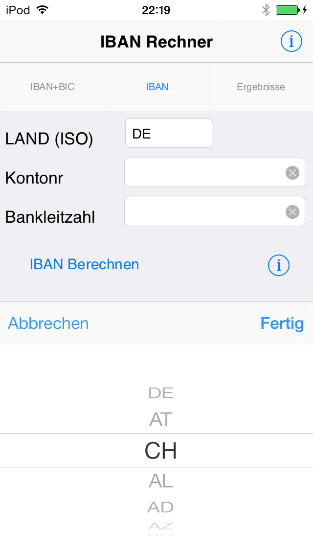 IBAN CALCULATOR PRO Screen 3