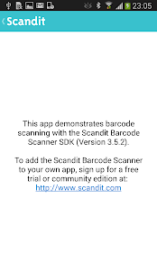 Scandit Barcode Scanner Demo