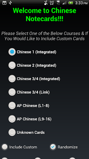 Chinese Notecards