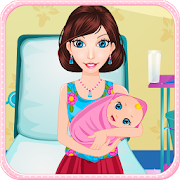 Baby birth girls games  Icon