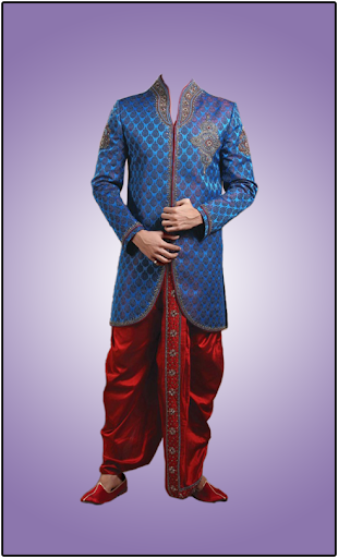 Man Sherwani Photo Suit