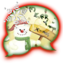 GO SMS THEME|WinterWonderland logo