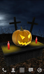 Halloween Pumpkin 3D Live Wallpaper(圖4)-速報App