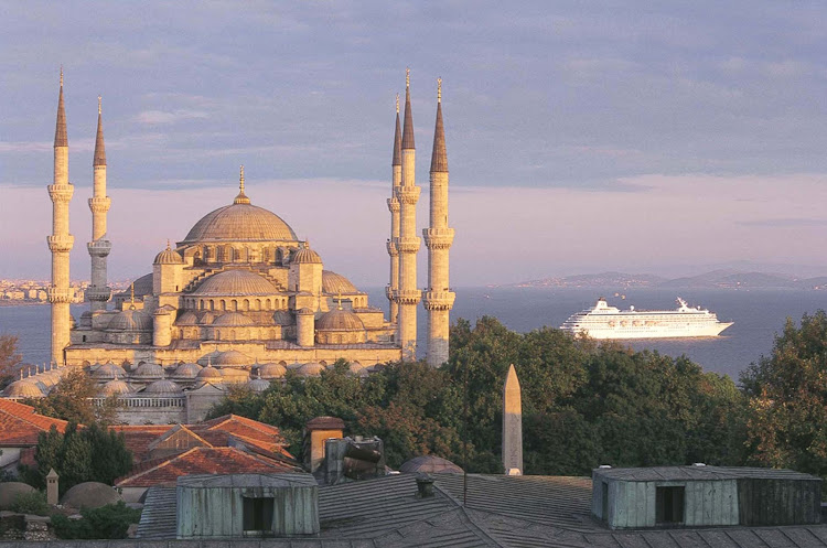 Visit Istanbul, Turkey, and experience the history and culture of this ancient city during a Crystal Symphony cruise.