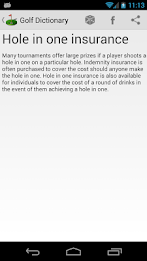 Golf Dictionary poster 2