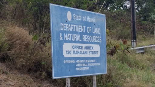State of Hawaii Department of Land & Natural Resources